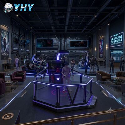 Jeux de simulateur d'équipement de réalité virtuelle Vr 360 plate-forme de marche de réalité virtuelle équipement de plate-forme debout Vr