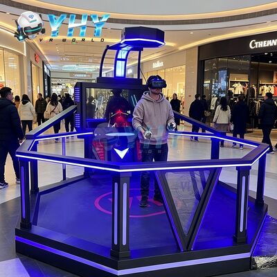 Technologie du futur VR Plateforme de marche dans l'espace 9d VR Simulateur Arcade Machine de jeu à vendre