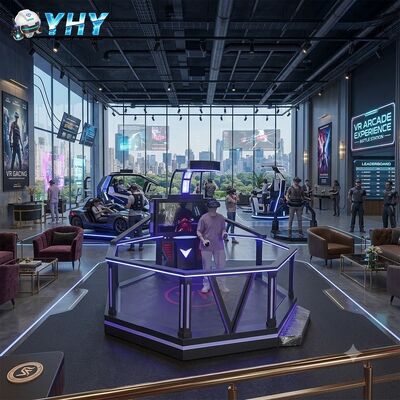 Mode VR marche plate-forme parc d'attractions réalité virtuelle 9d Console de jeu VR CS VR simulateur Console de jeu