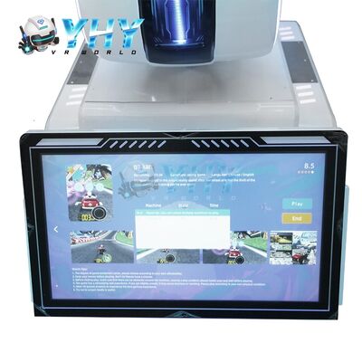 Simulateur de moto de course de voiture de course de réalité virtuelle VR Arcade VR Motorcycle