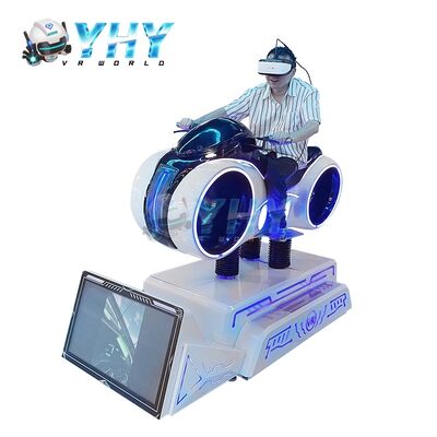 Console de jeu de course intérieure en promotion, lunettes VR, moteur, simulateur VR 9D 360, équipement de console de jeu de moto VR