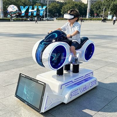 Parc d'attractions, aire de jeux intérieure, moto VR, parc d'aventure en réalité virtuelle, machine de jeu de réalité virtuelle, simulateur de course