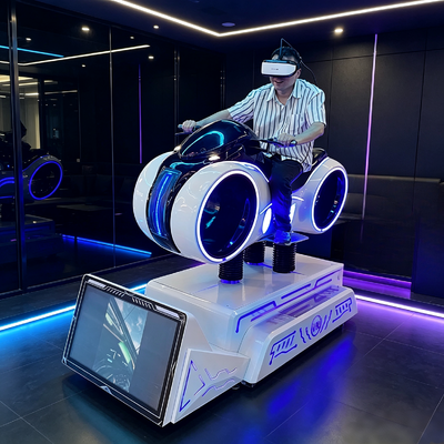 Nouveauté VR pour adultes, simulateur de conduite de voiture avec moteur, prix de simulateur de réalité virtuelle pour parc à thème, simulateur de moto VR