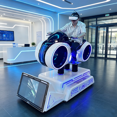 Parc d'attractions, aire de jeux intérieure, moto VR, parc d'aventure en réalité virtuelle, machine de jeu de réalité virtuelle, simulateur de course