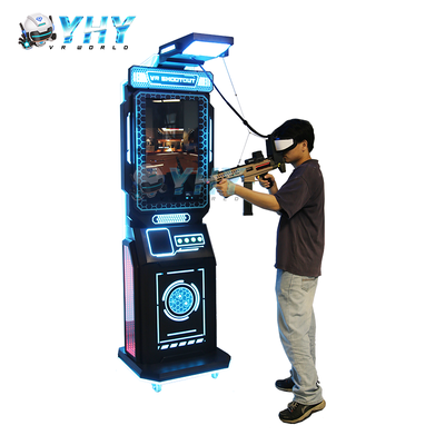 Jeu de combat de tir à la mitrailleuse de VR