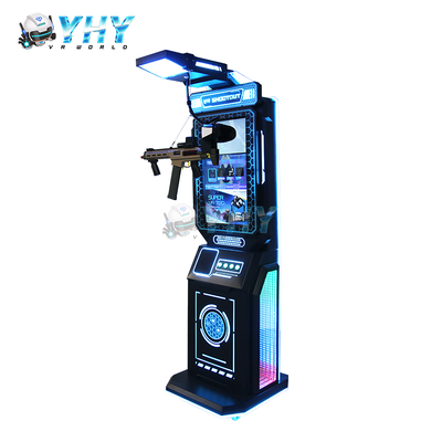 Simulateur d'arme à feu de réalité virtuelle commercial autonome VR Shoot Arcade Machine Support Coin-Operated Simulateur d'arme à feu avec écran LCD