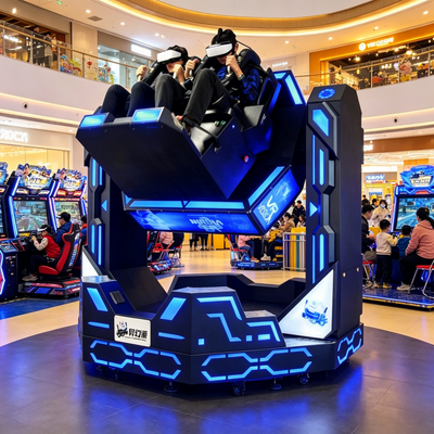 Interactive 2 Players 1080 VR 360 Motion Ride Simulator for Commercial VR Theme Parks