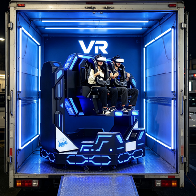 Double joueur 1080 degrés de rotation VR Iron Warrior 360 720 1080 Chaise en mouvement Machine d'arcade de réalité virtuelle
