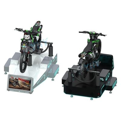 Simulateur de course de moto sur piste de montagne de haute rentabilité