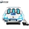 Amusement Park 9D VR Simulator 6KW VR Spaceship Game Family Rides