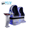 Chaise de simulateur de mouvement du cinéma 2500W de l'oeuf 9D VR de jeu pour 2 sièges