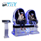 3 machine de jeu de tir de montagnes russes de cinéma des oeufs 9D VR de DOF pour le parc d'attractions