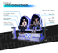 Chaise d'oeufs de réalité virtuelle de simulateur de Kino de cinéma de l'oeuf VR de 3 DOF 9D avec le visage d'air