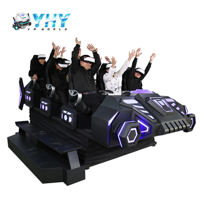 Le théâtre 9 pose le simulateur de 9D VR simulateur virtuel de montagnes russes de cinéma de film de 360 degrés