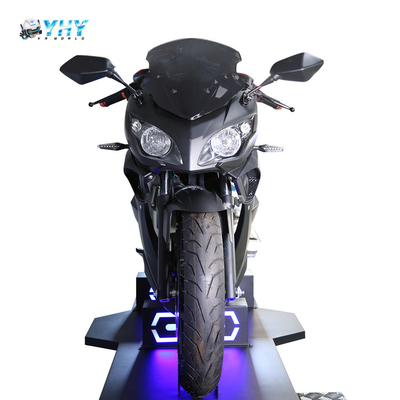 Motocyclette de VR emballant le jeu moteur à grande vitesse frais d'intérieur de la forme 9D de simulateur
