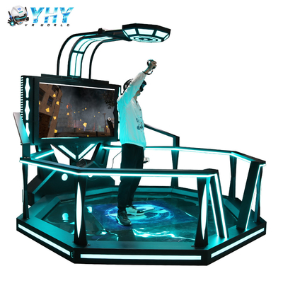 9d Vr Parc à thème Plateforme debout 360 Vision Simulateur de tir 3,0m Espace