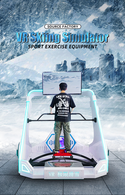 Simulateur de ski de réalité virtuelle VR Machine de jeu de sport intérieur Wind Sence Effect Jeux de divertissement