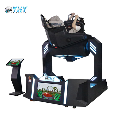 VR Simulator 9D Rotation Machine 720 degrés réalité virtuelle Roller Coaster Machine de jeu avec panneau de commande tout en un