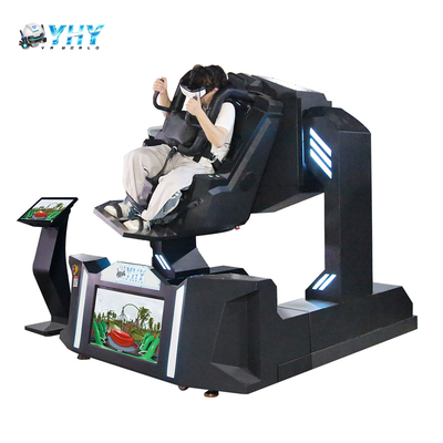 YHY 9D VR720 Attractive montagne russe de réalité virtuelle Machine de jeu Simulateur de divertissement Entretien en intérieur