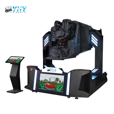 VR 9D 360 720 degrés Simulateur de réalité virtuelle en rotation Chaise dynamique Chaise roulante Flight Motion Monoplace Machine de jeu