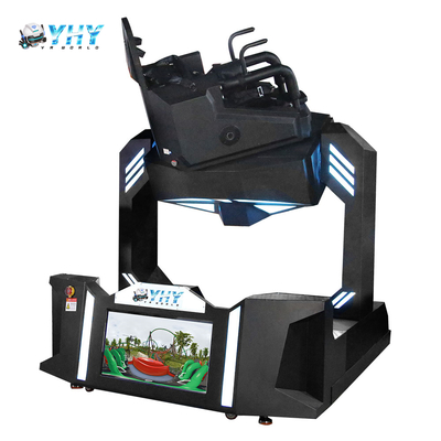 Montagnes russes VR 9D Simulateur de rotation à 360 et 720 degrés Réalité virtuelle Vol Fauteuil unique Parc d'attractions