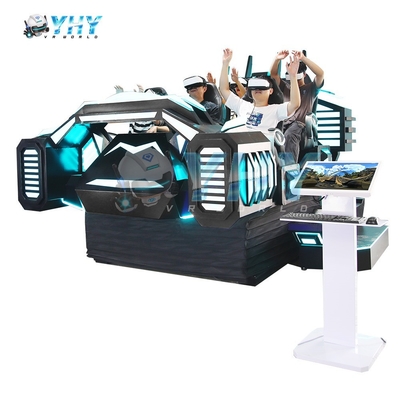 Chaise dynamique de cinéma VR 9D, théâtre de réalité virtuelle, projection de films pour 6 places dans un centre commercial