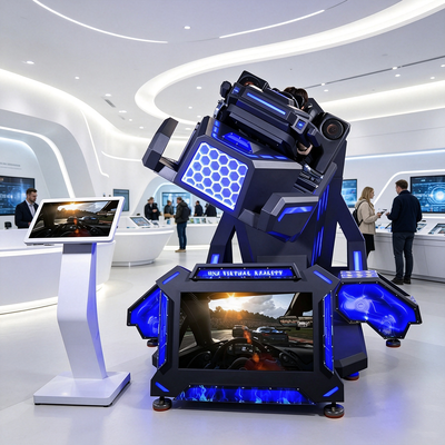 Simulateur d'arcade VR rotatif 360 degrés 3 en 1 économe en espace avec un ROI élevé