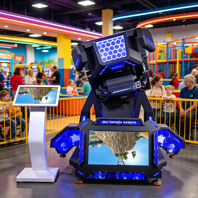 Solution clé en main Simulateur VR commercial à 360 degrés pour centres de jeux et parcs VR