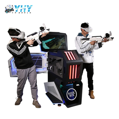 plate-forme à deux joueurs de bataille de machine de jeu de tir de simulateur d'espace de 9d VR