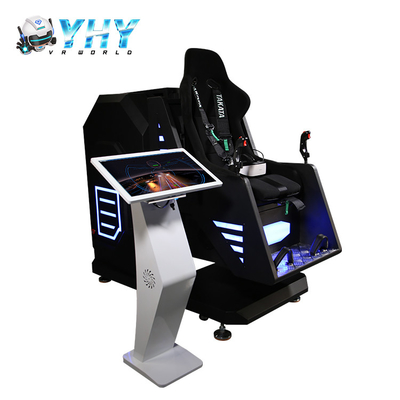 mini chaise de simulateur de jeu de 110V 9D VR rotation de 360 ​​degrés pour le terrain de jeu d'intérieur