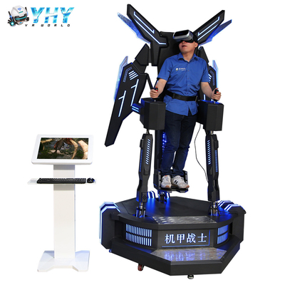 1.5kw pilotant la machine debout de jeu de mouvement de centre commercial de simulateurs de vol de VR